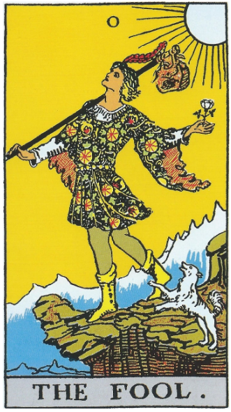 타로카드에서 0번 바보(The Fool) 카드