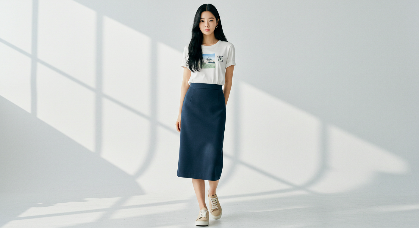 아침에 옷 고르기 귀찮을 때? 5분 만에 끝내는 실용 코디법