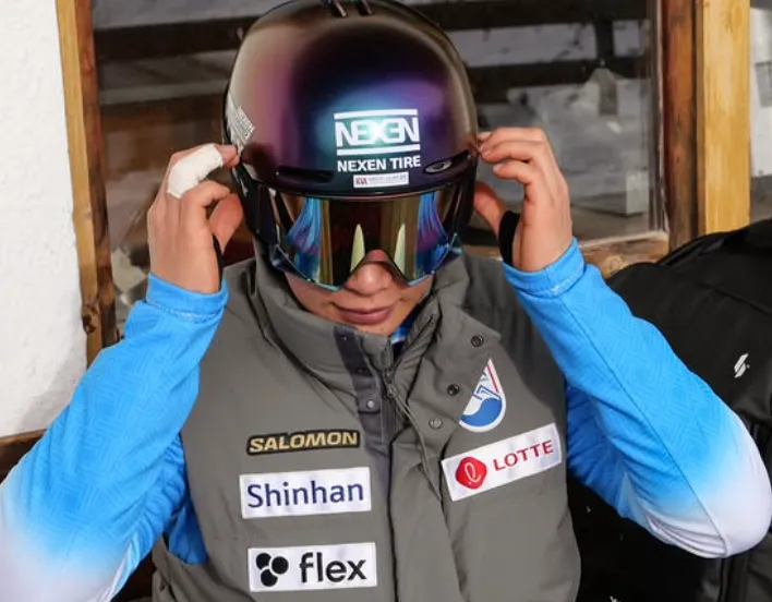 스노보드 이상호 선수