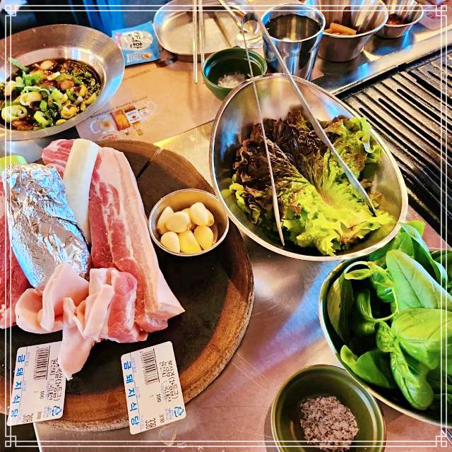 맛있는 녀석들 신당 약수 미쉐린 돼지고기 등목살, 바질쌈 맛집