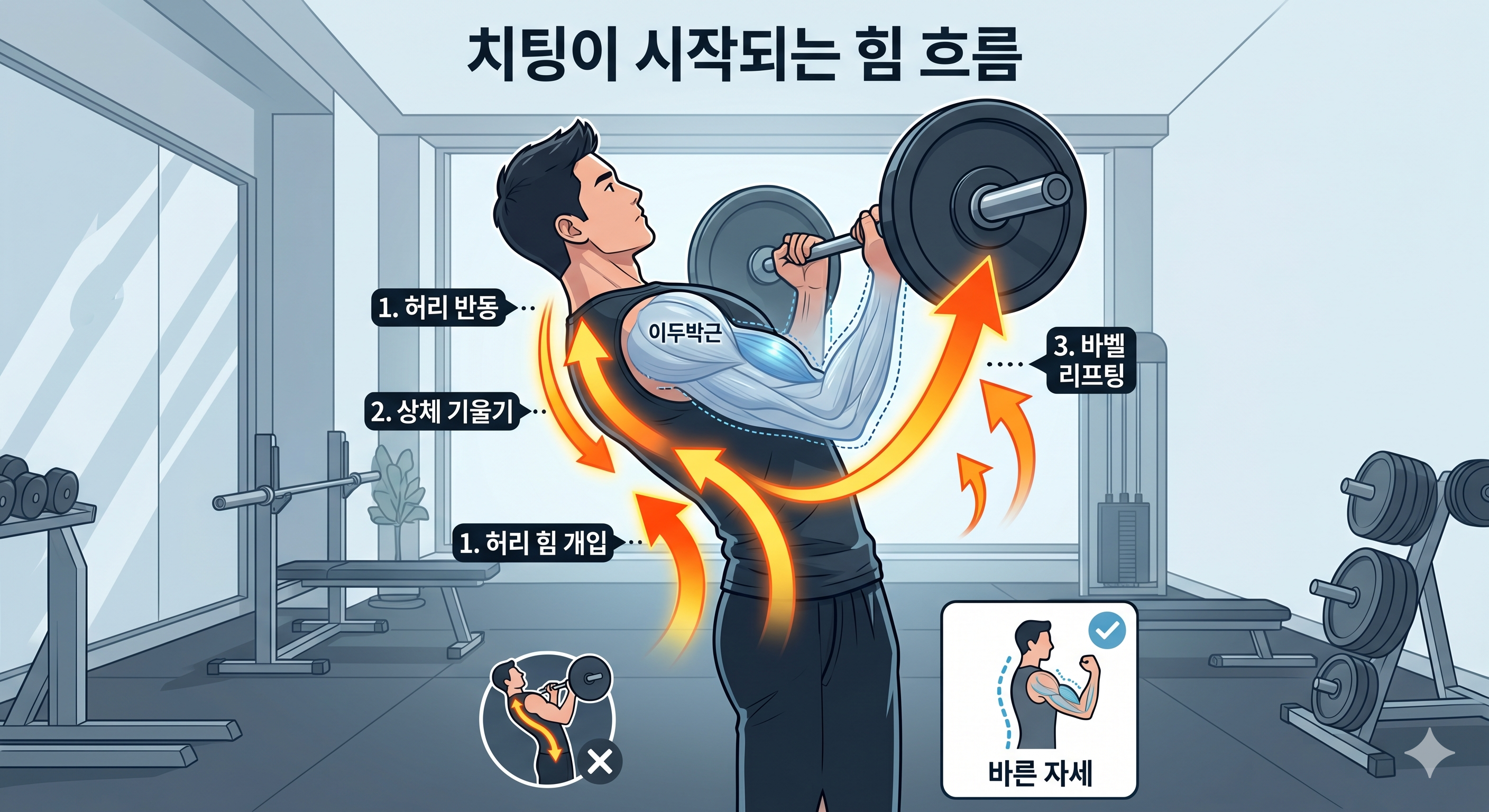 치팅이 시작되는 힘 흐름
