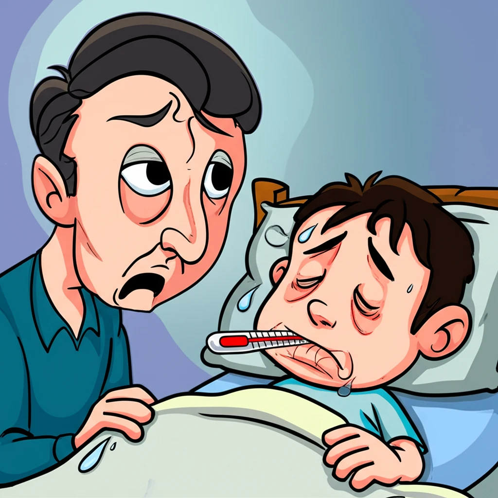 독감 고열 39도 이상 해열 관리 안..