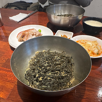 들기름막국수 사진