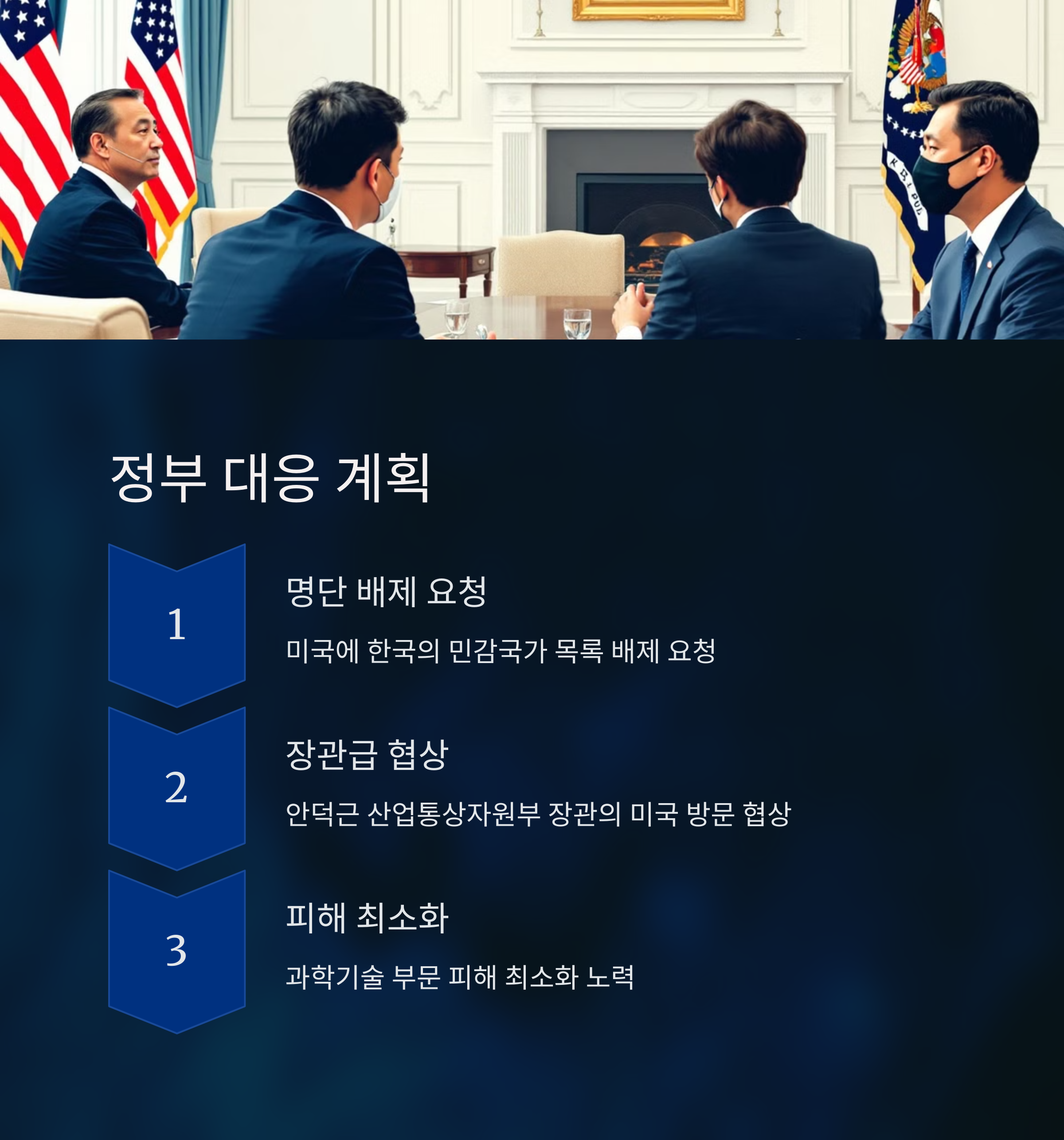 정부의 실질적 대응