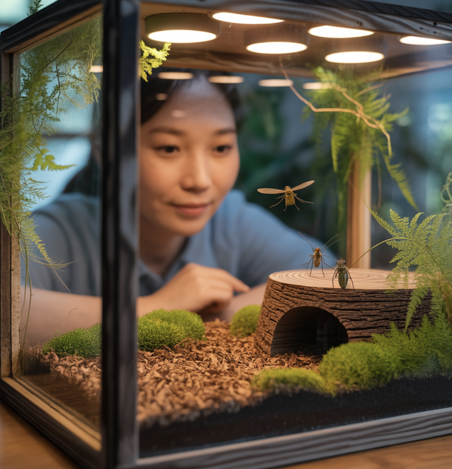 아늑한 숲속 집 꾸미기, '사육장 세팅'