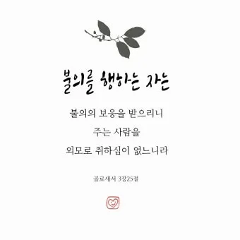 골로새서 3장 23절 묵상 - 무엇을 하든지 마음을 다하여 주께 하듯 하고_6