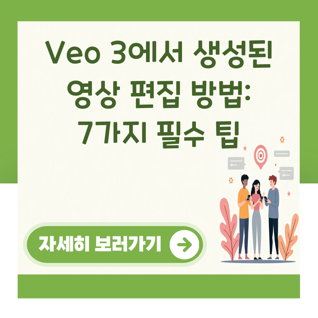 Veo 3에서 생성된 영상 편집 방법: 7가지 필수 팁 대표 이미지
