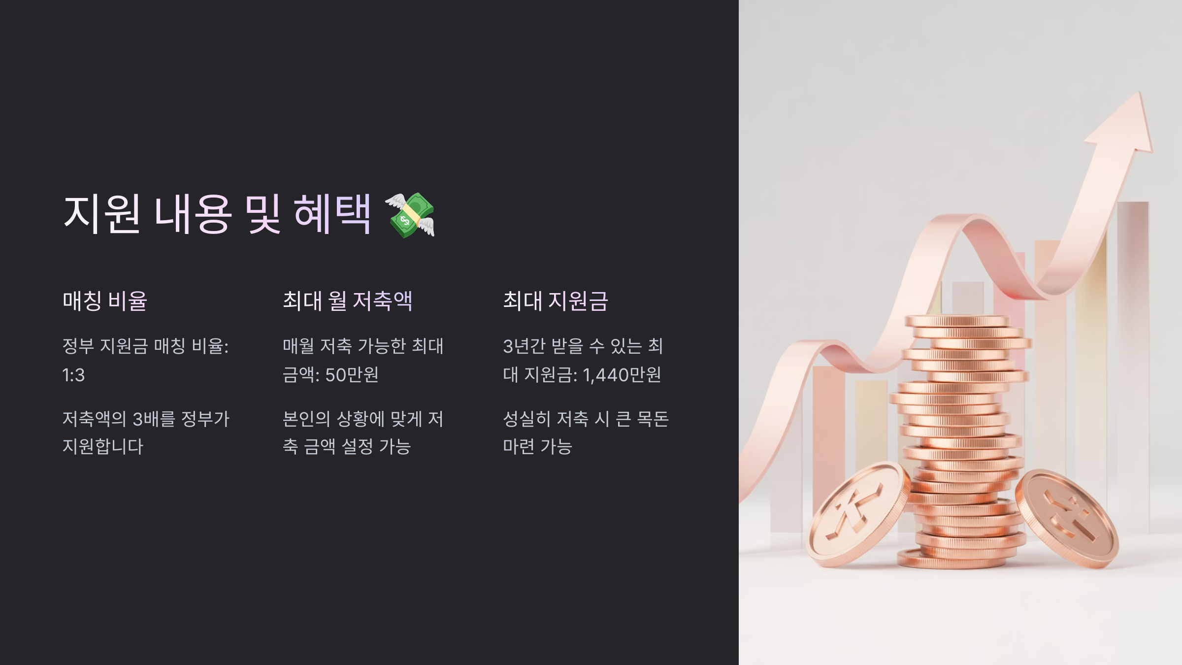 지원 내용 및 혜택