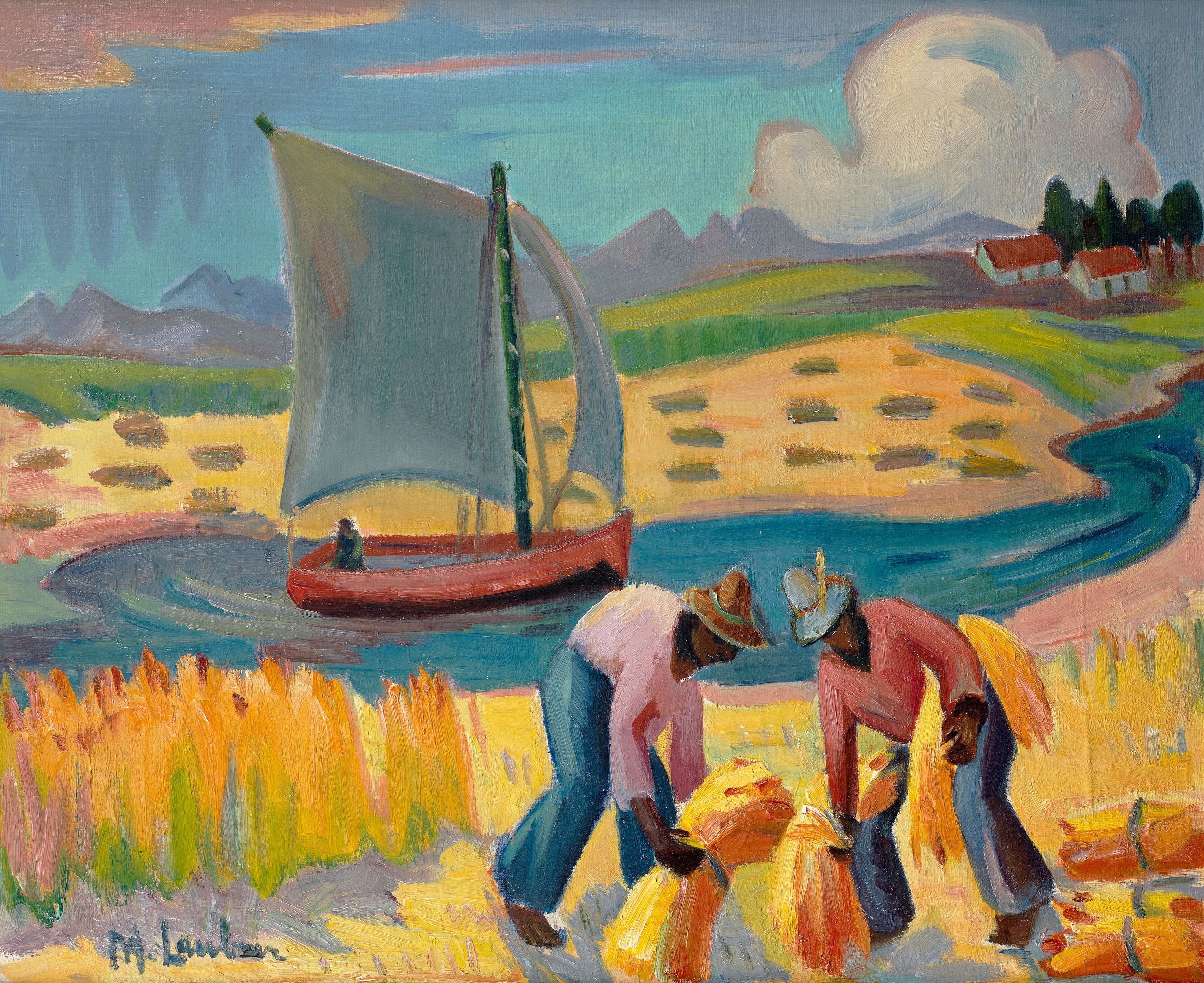 매기 롭서(Maggie Laubser)&#44; 남아프리카 공화국&#44; 1886-1973