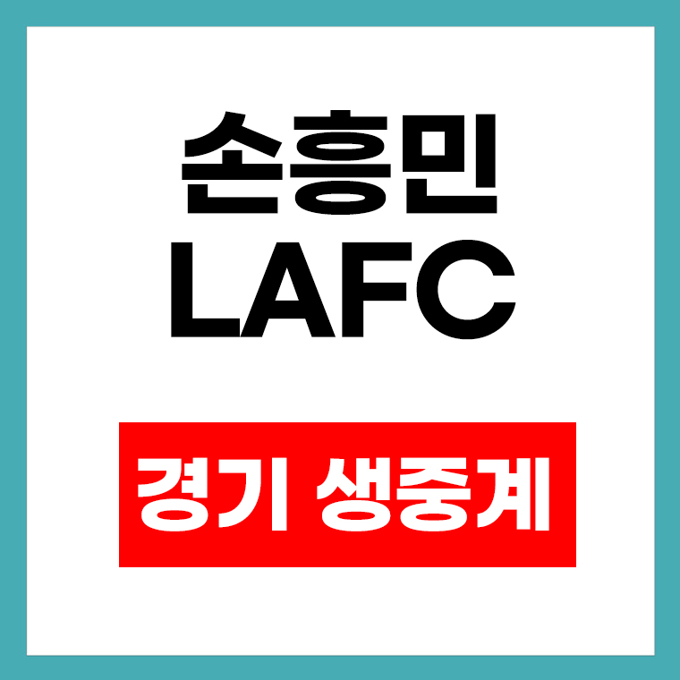 손흥민 경기일정