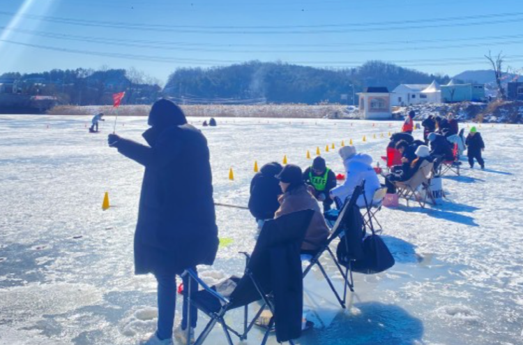 양평 산수유마을 빙어축제