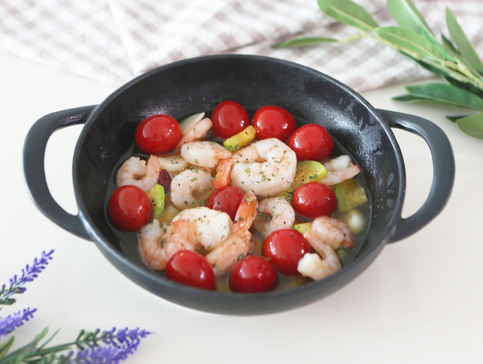 새우 감바스 파스타