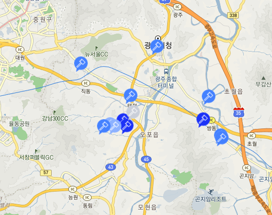 경기도 광주시 입주예정지역