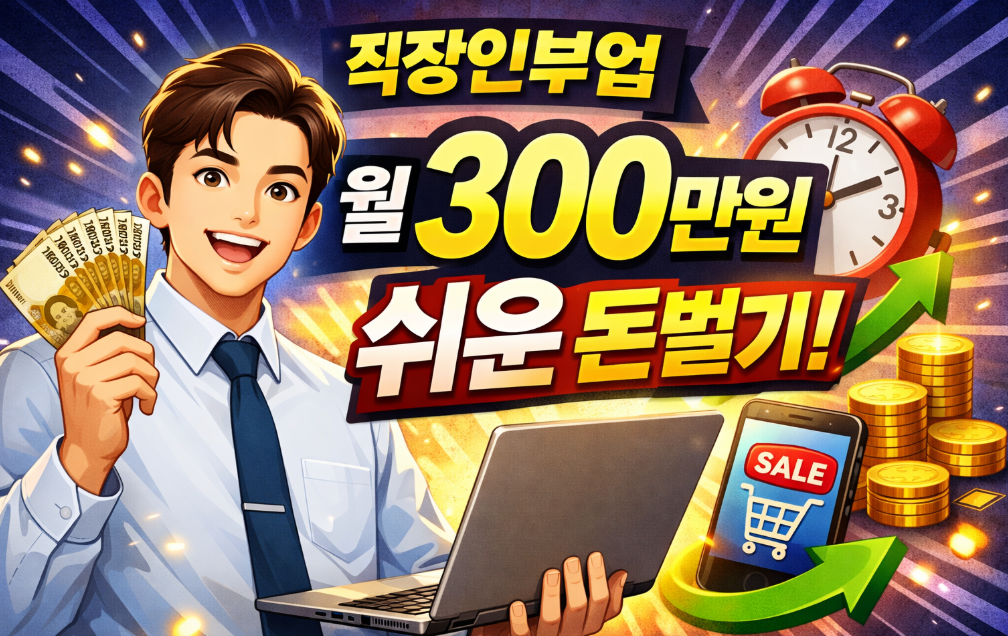 직장인 부업 뭐할까? 현실적인 선택 기준 정리 관련 이미지
