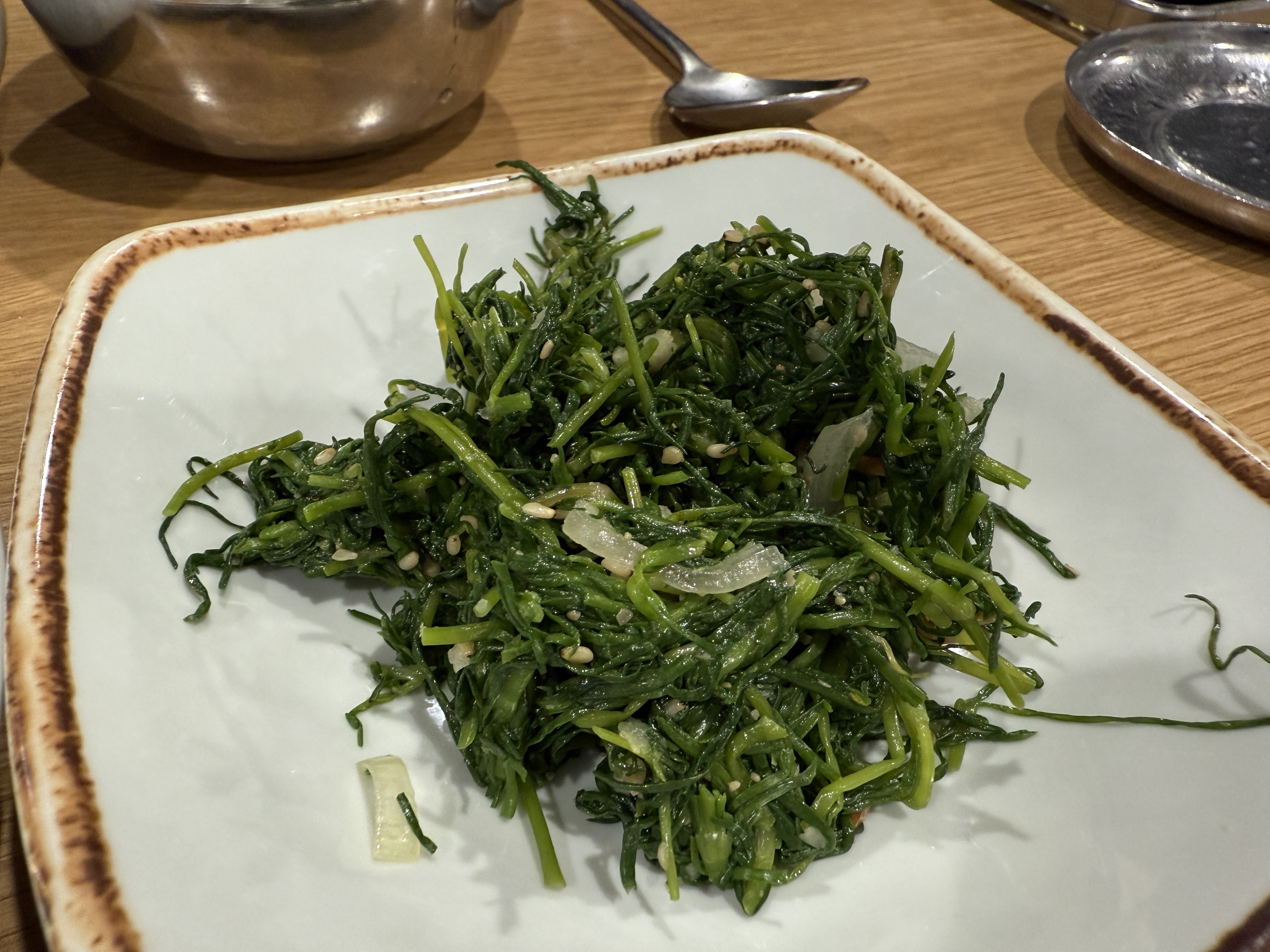 교대역 맛집 기와집순두부 밑반찬 해조류무침