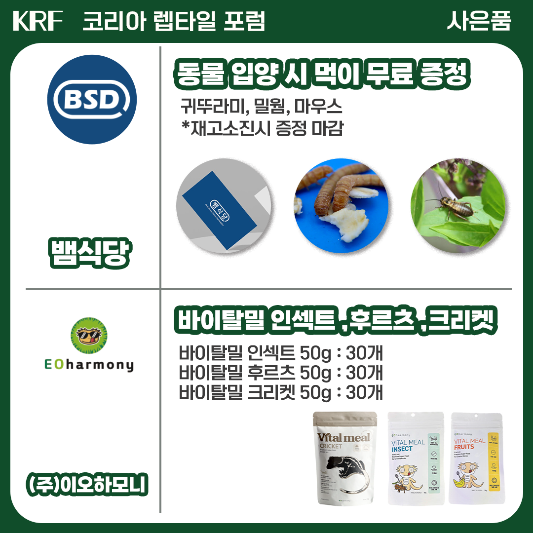 2025 수원 메쎄 파충류 행사 박람회 렙타일 포럼 더쥬