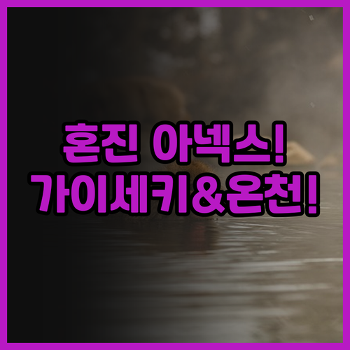 혼진 이라노야 아넥스 추천! 정통 가..