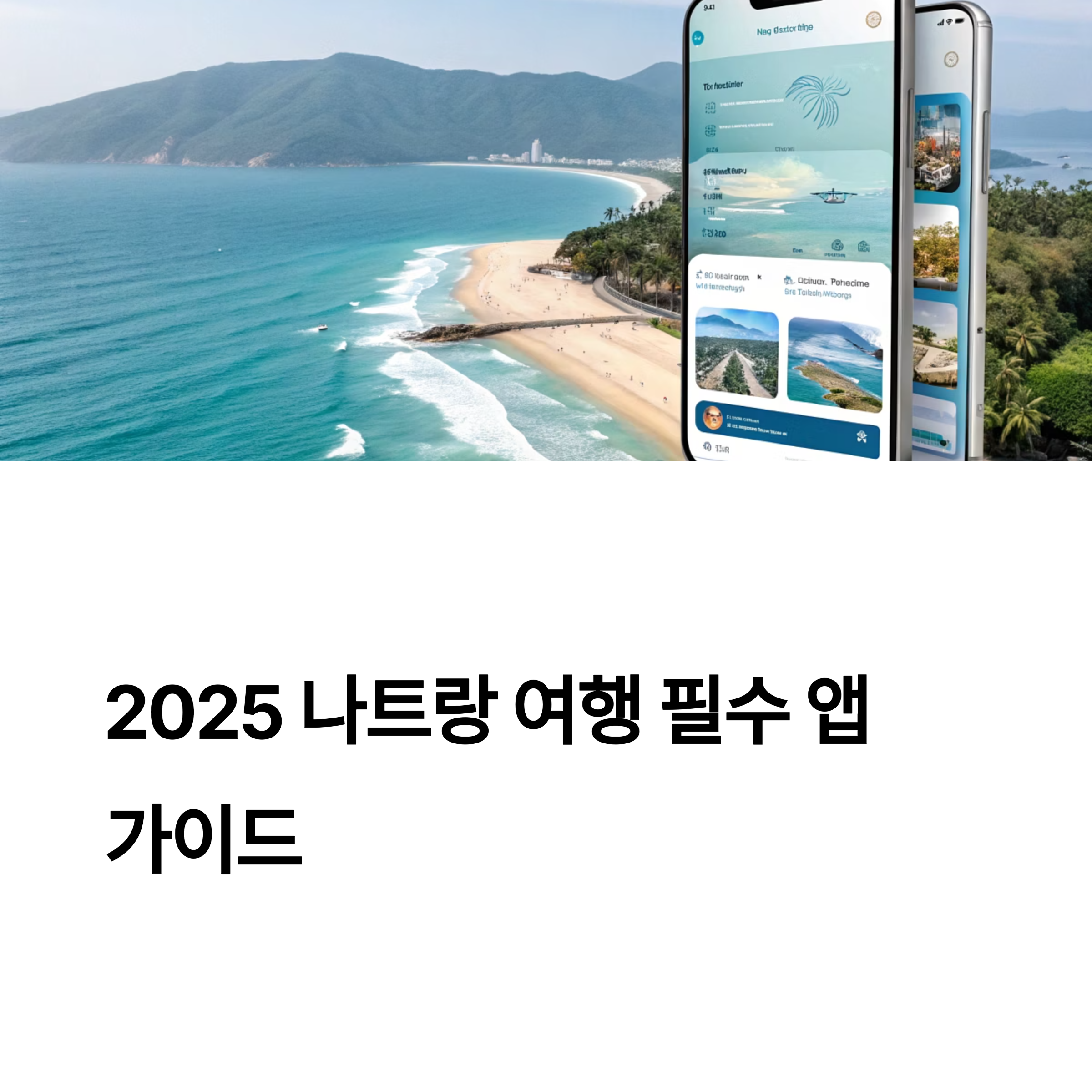 2025 나트랑 여행 필수 앱 가이드