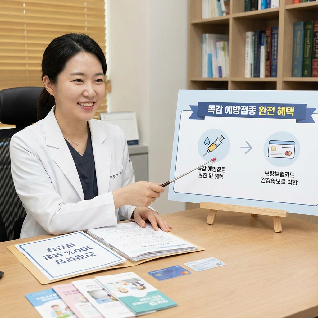 독감예방접종 보험적용 100% 활용법