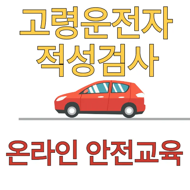 고령운전자 적성검사-온라인 안전교육
