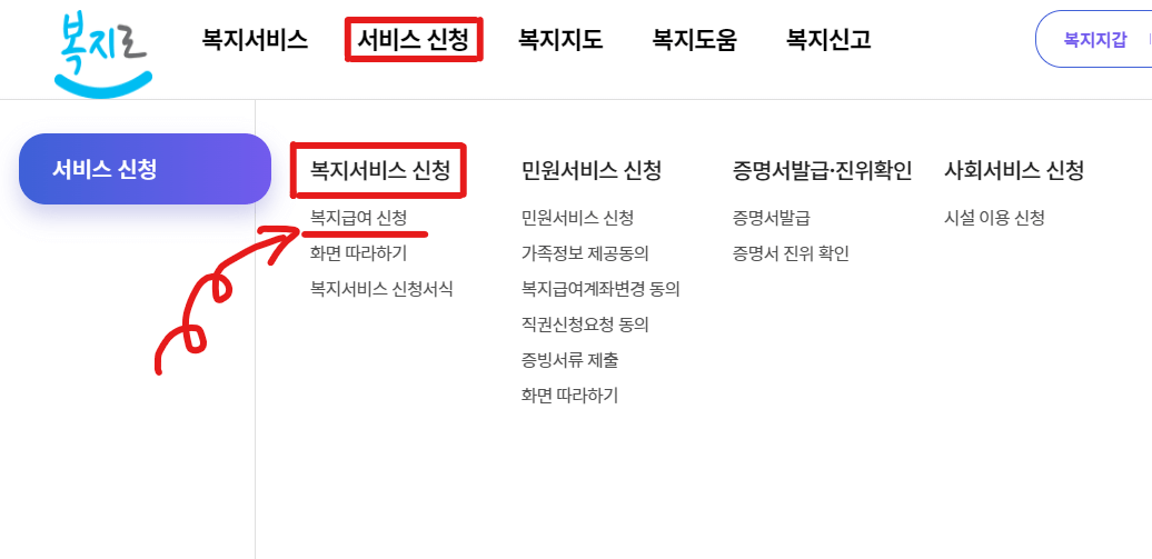 교육급여-신청방법