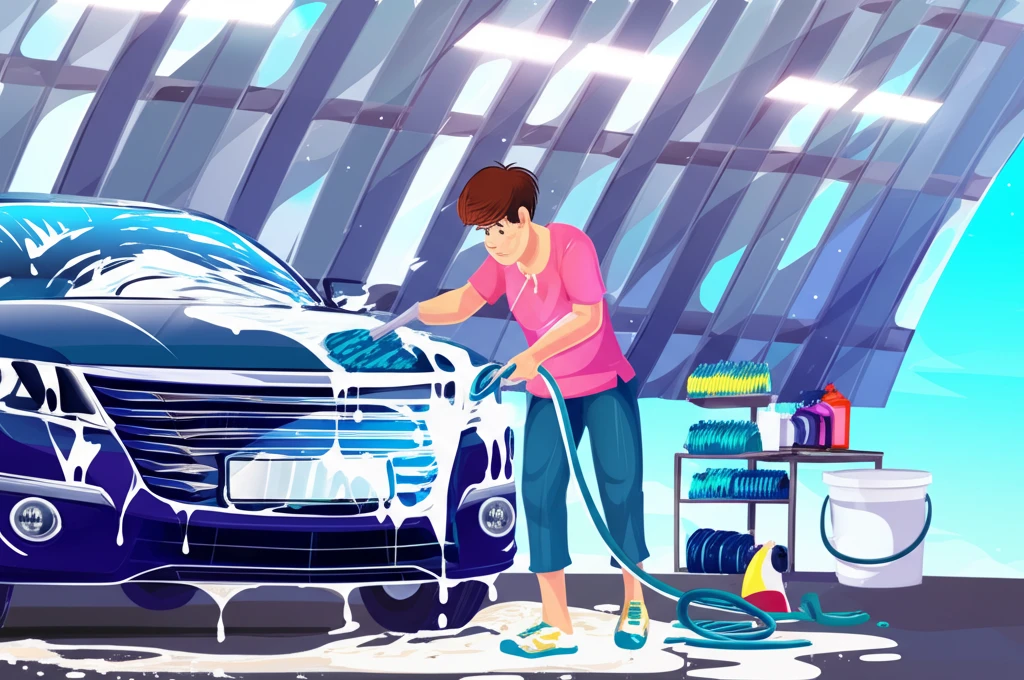 자동차 실외 세차 완벽 가이드: 준비