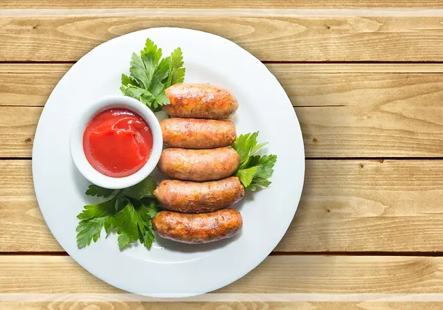 햄-소제지-케찹