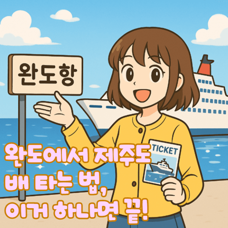 완도_제주도_배편_꿀팁_배_제주도여행