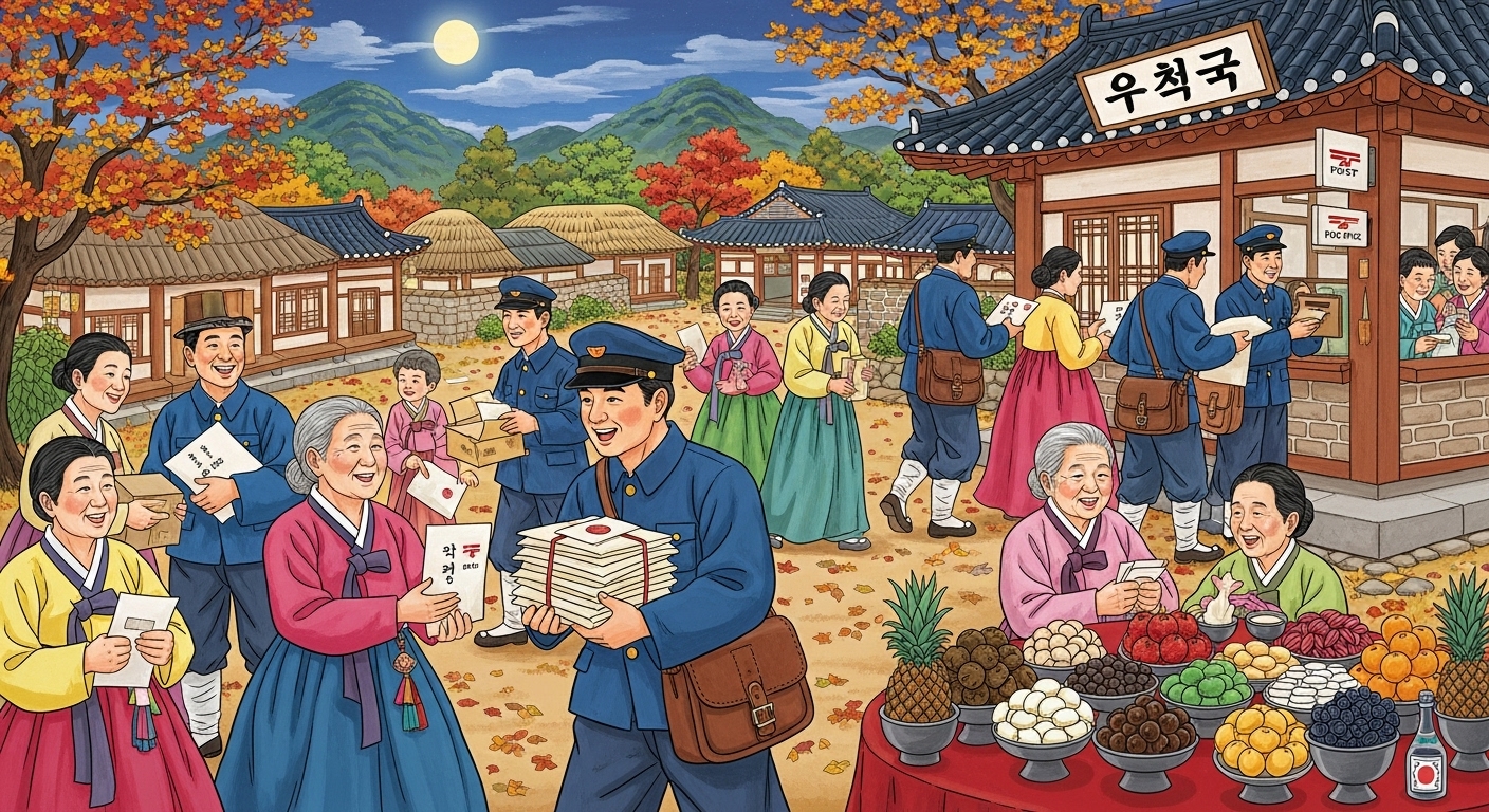 우편 서비스 복구 추석