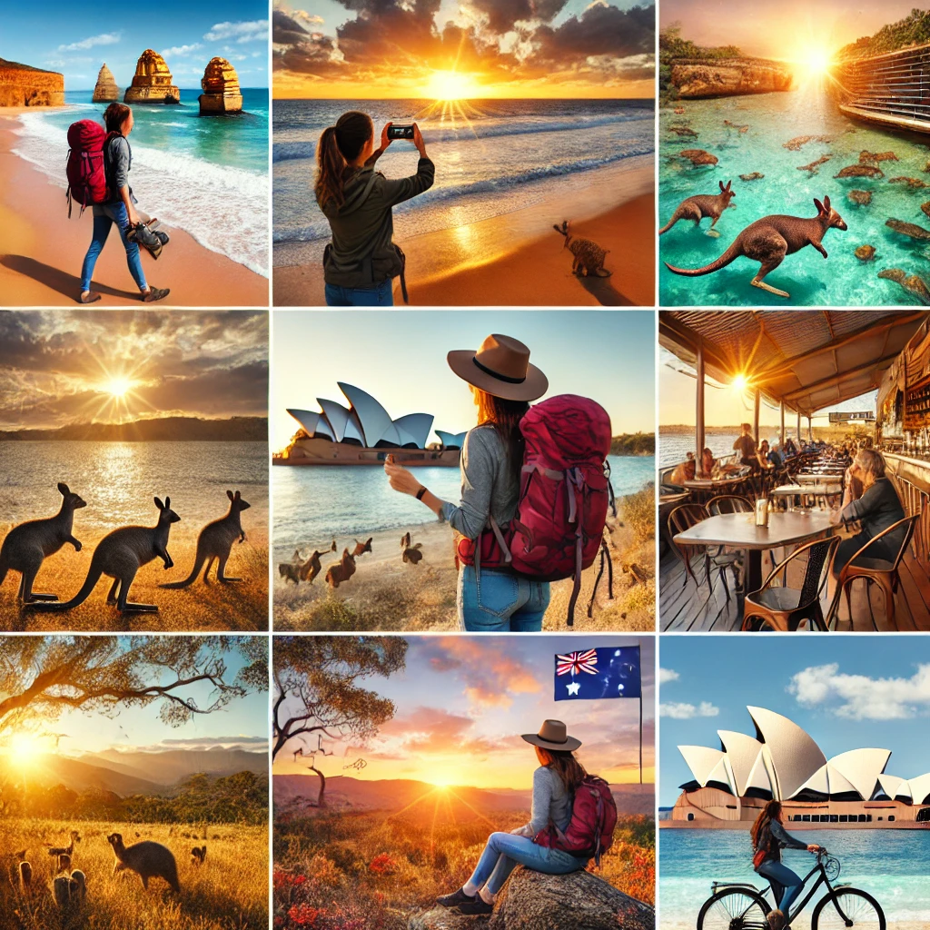 여자혼자 호주여행 이미지
