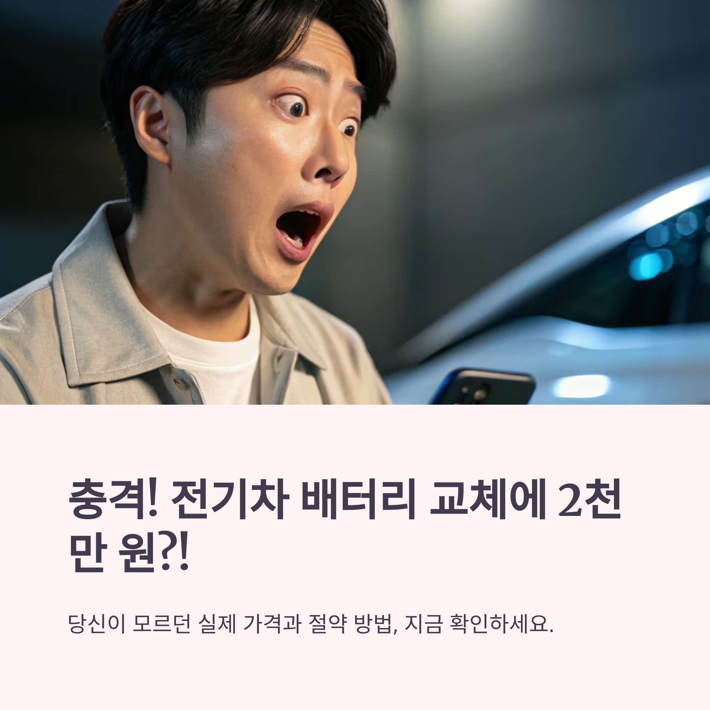 전기차 배터리 교체비용