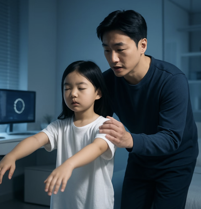 절대! 억지로 깨우지 마세요