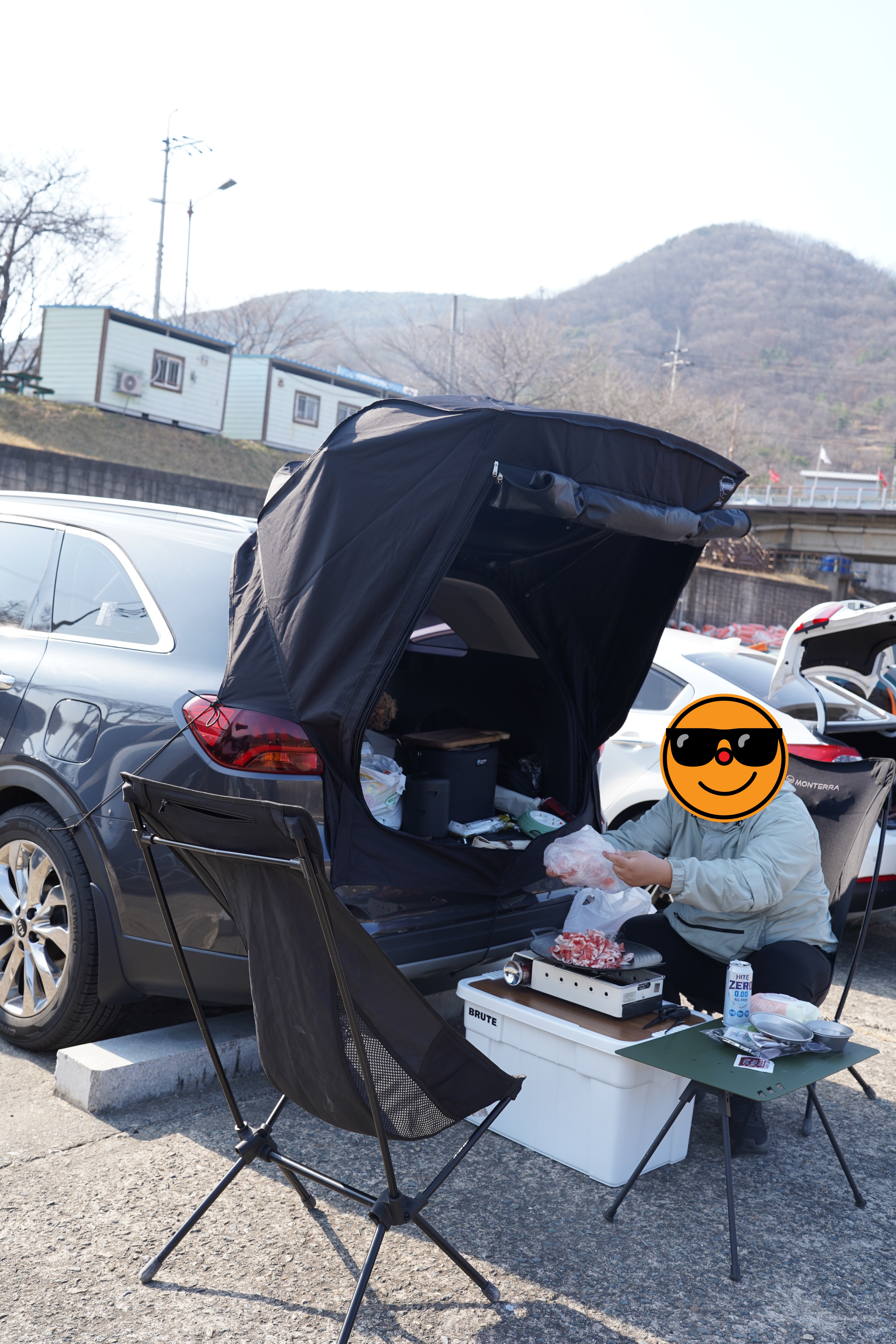 \"차박
