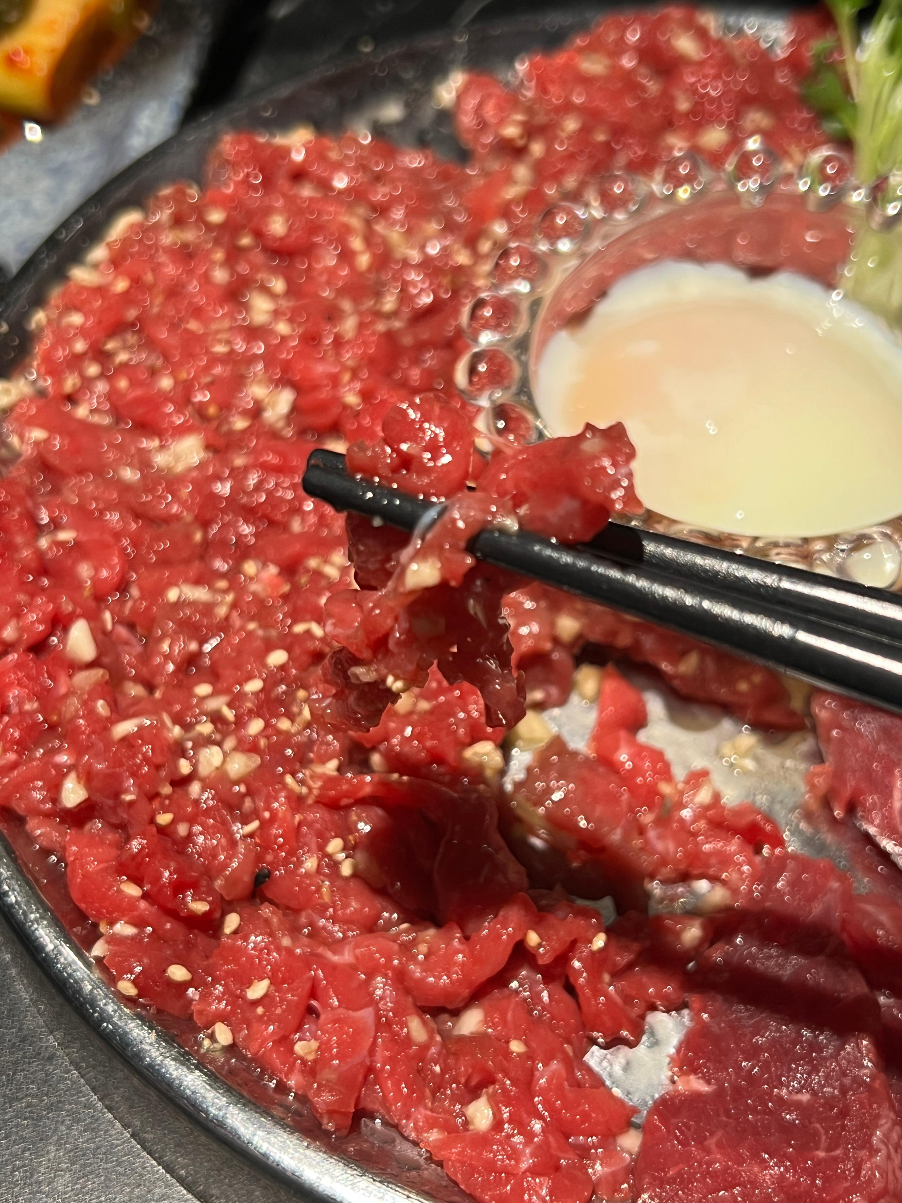 대가육회 육회 사진