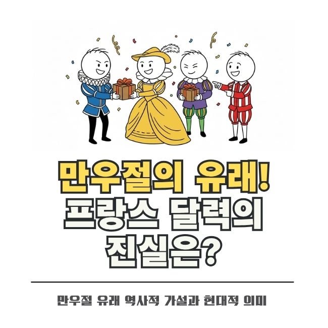 만우절 유래와 프랑스 달력 변경 역사적 배경