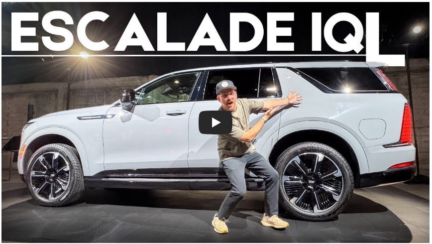캐딜락 에스컬레이드 IQL 리뷰 영상 이미지