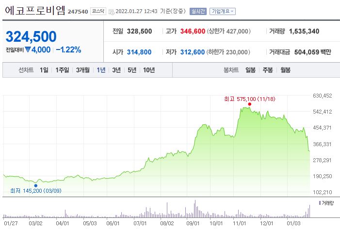 에코프로비엠 주가전망