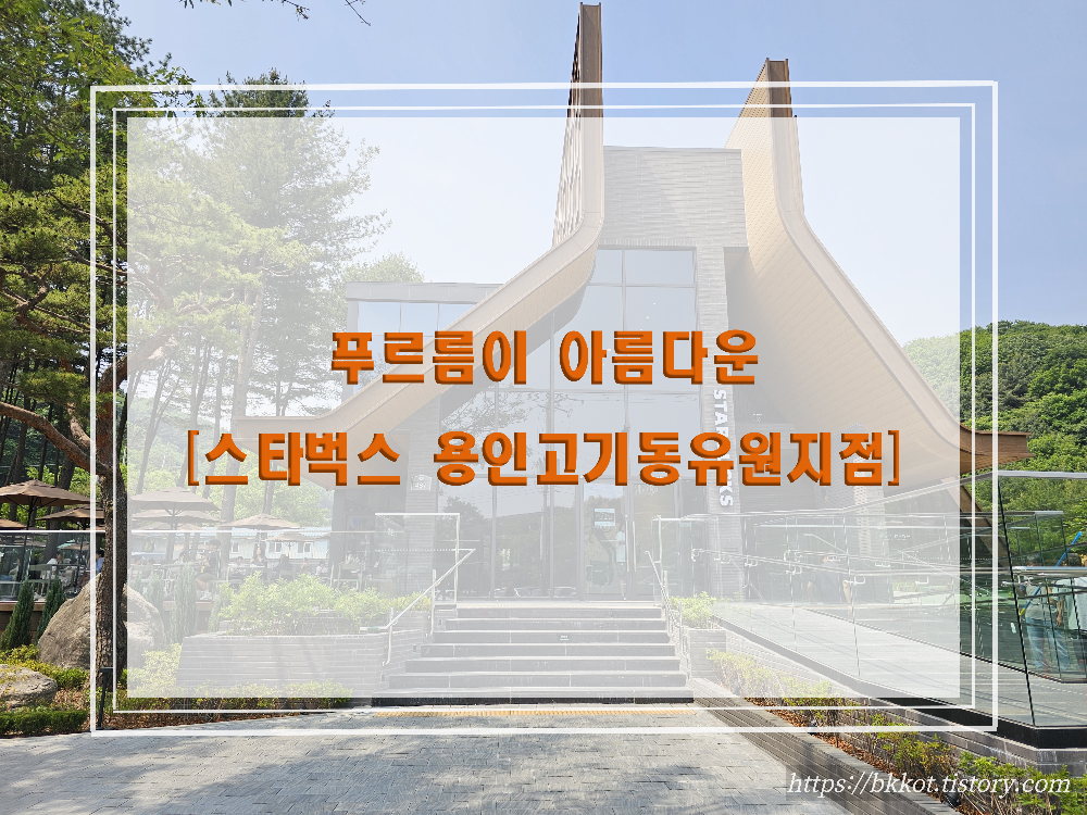 스타벅스 용인고기동유원지점