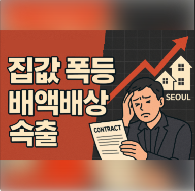집값 폭등기, 계약 파기와 배액배상 함정 피하는 법