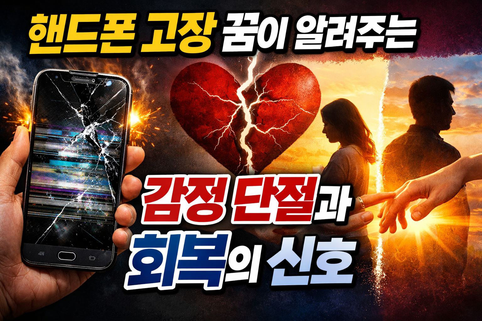 핸드폰 고장 꿈