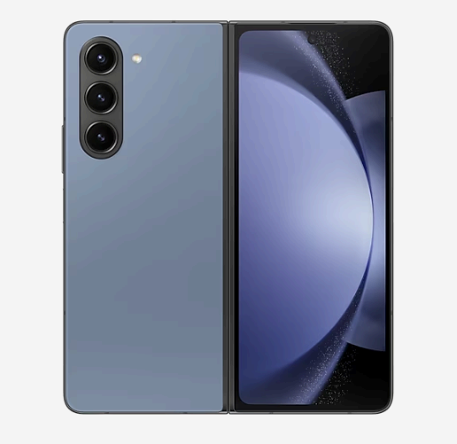 갤럭시 폴드5 삼성닷컴 전용 색상 블루 색상 사진