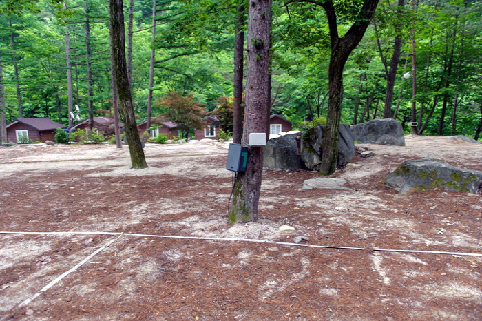 주은 자연휴양림 캠핑장