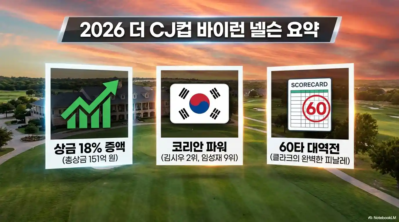 더 CJ컵 바이런 넬슨 경기 요약