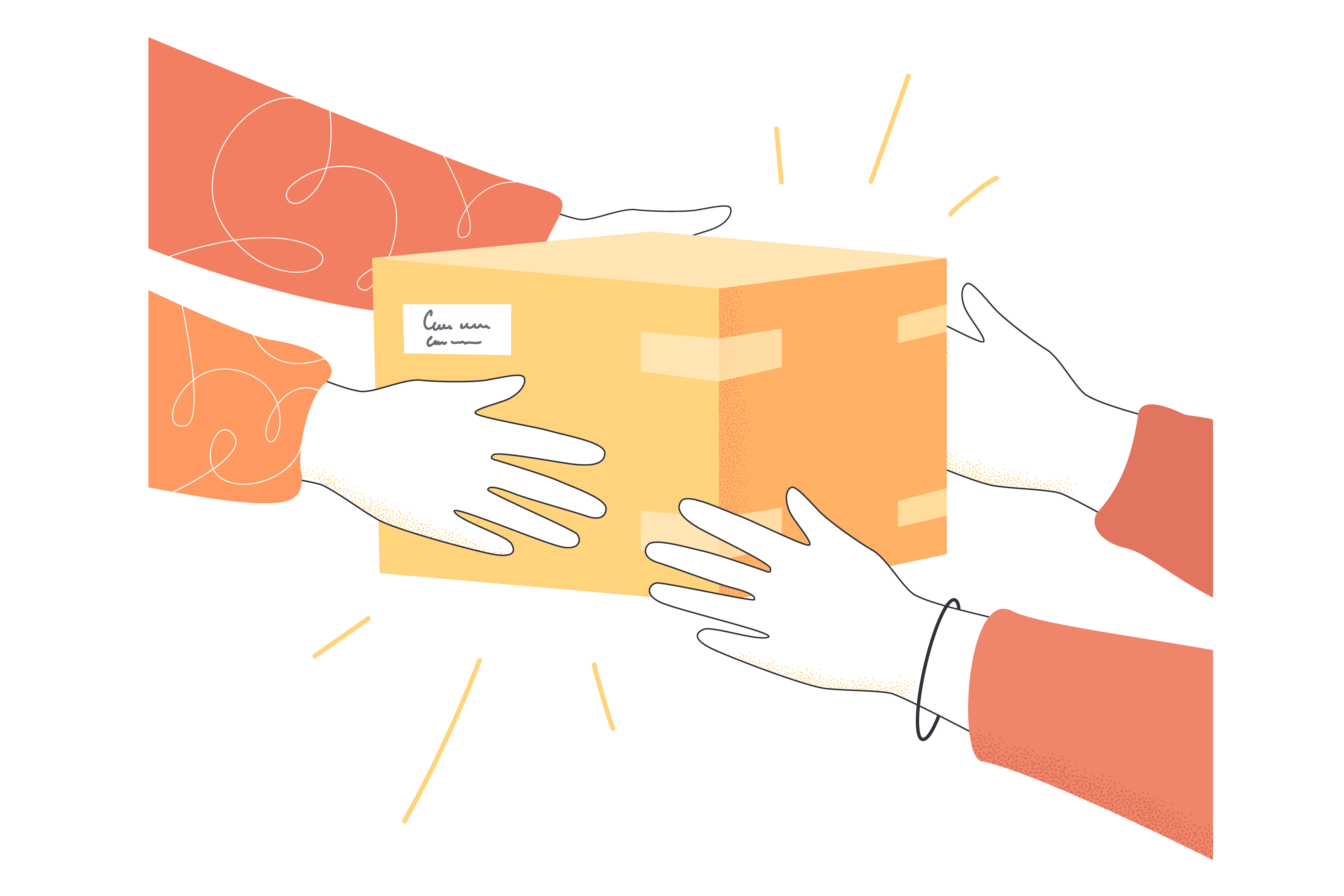 우체국 택배는 믿음직하다.