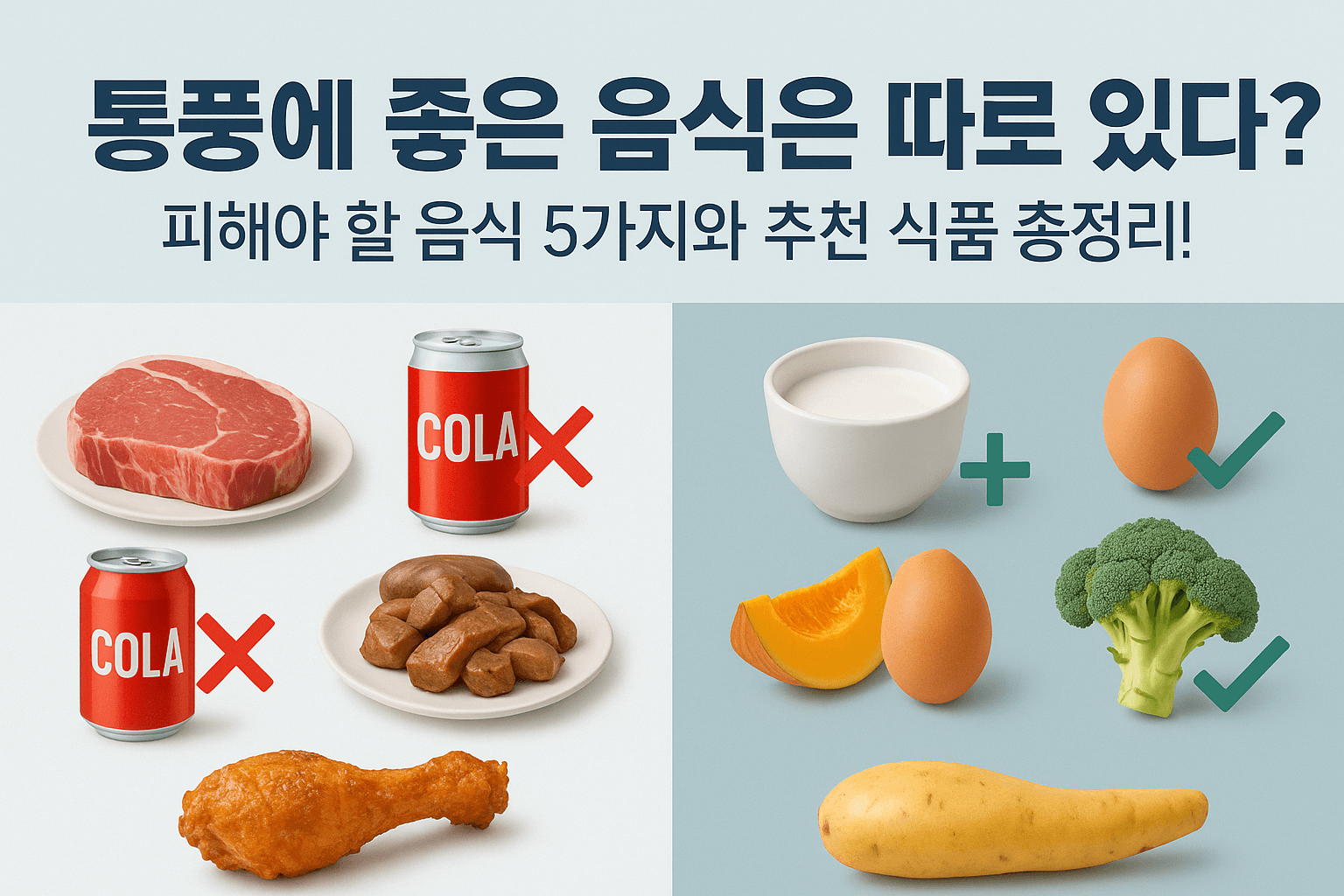 통풍에 좋은 음식은 따로 있다? 피해야 할 음식 5가지와 추천 식품 총정리!