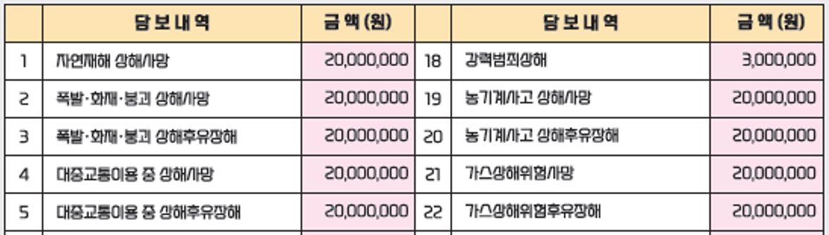봉화군 군민안전보험