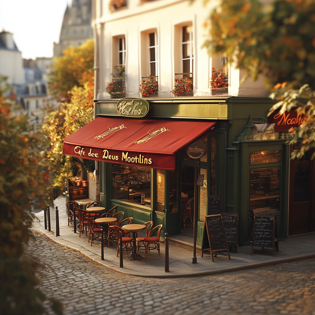 영화 아멜리에 카페 파리 몽마르트 소개