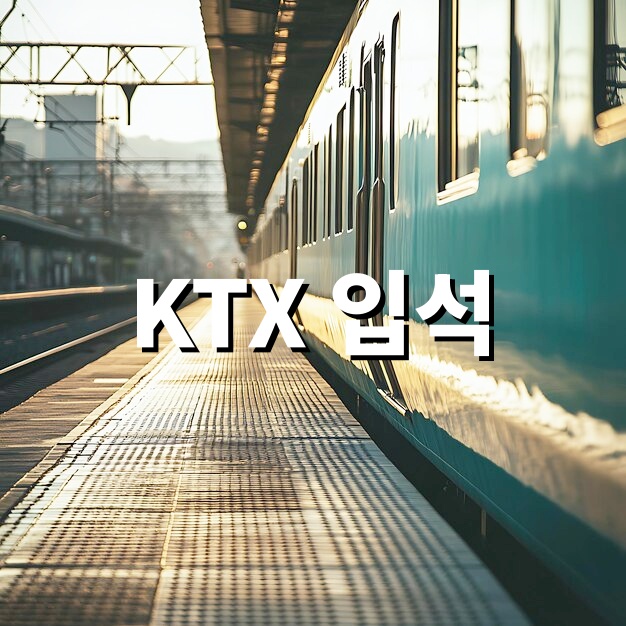 KTX 입석