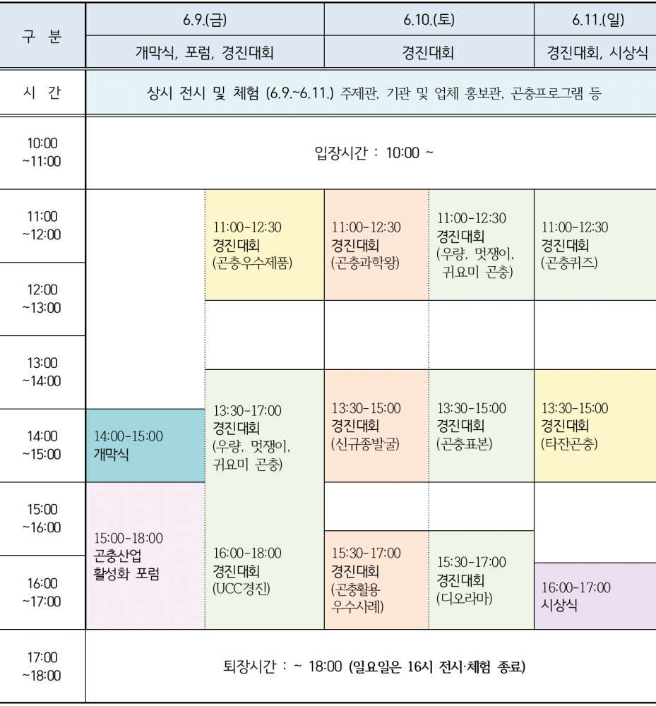 대한민국 애완곤충경진대회