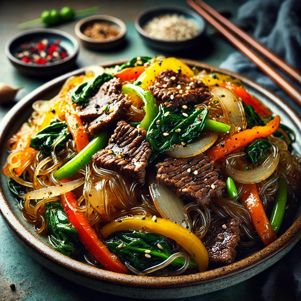 잡채 고기 양념